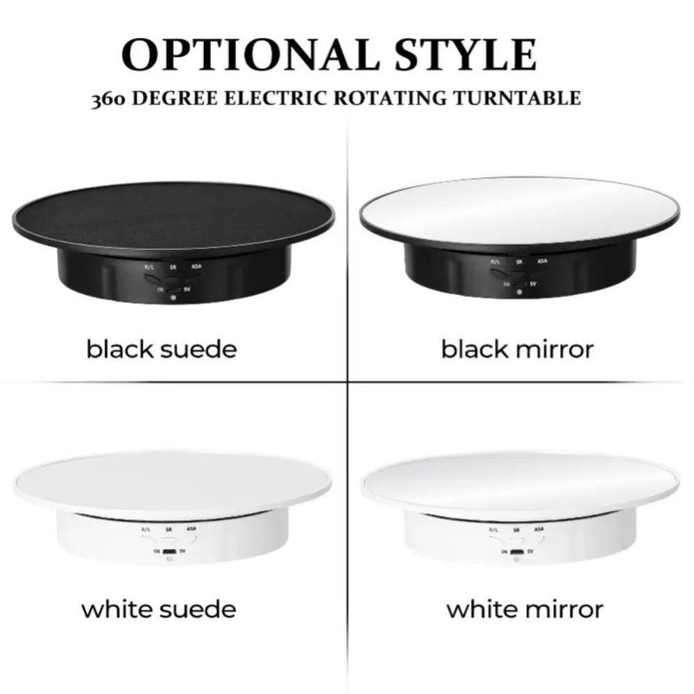 Electric Rotating Display Stand Mirror - Picture 3 of 13